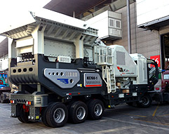 移動(dòng)破碎站